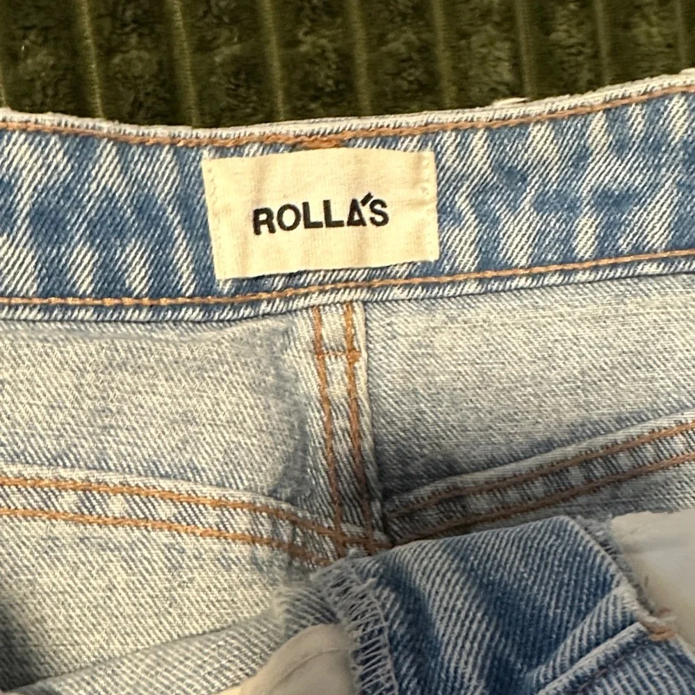 ROLLA'S Distressed Denim Mini Skirt - Picture 2 of 3